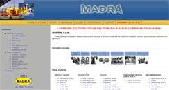 Desktop Screenshot of madra.cz